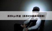 派币kyc开通（派币KYC最新流程图）