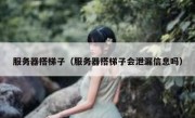 服务器搭梯子（服务器搭梯子会泄漏信息吗）
