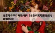 北京尾号限行开始时间（北京市尾号限行规定开始时间）