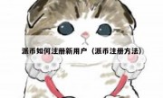 派币如何注册新用户（派币注册方法）
