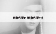 鲸鱼代理ip（鲸鱼代理ios）