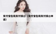 支付宝在线支付接口（支付宝在线支付接口申请）