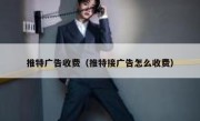 推特广告收费（推特接广告怎么收费）