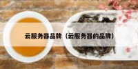 云服务器品牌（云服务器的品牌）