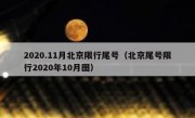 2020.11月北京限行尾号（北京尾号限行2020年10月图）