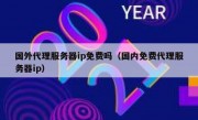 国外代理服务器ip免费吗（国内免费代理服务器ip）