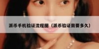 派币手机验证流程图（派币验证需要多久）