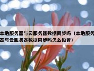本地服务器与云服务器数据同步吗（本地服务器与云服务器数据同步吗怎么设置）