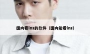 国内看ins的软件（国内能看ins）