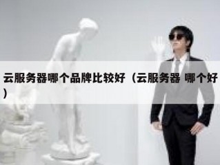 云服务器哪个品牌比较好（云服务器 哪个好）
