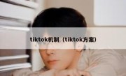 tiktok机制（tiktok方案）