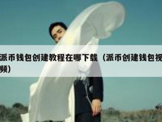 派币钱包创建教程在哪下载（派币创建钱包视频）