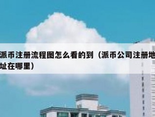 派币注册流程图怎么看的到（派币公司注册地址在哪里）