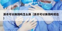 派币可以换钱吗怎么换（派币可以换钱吗现在）