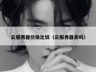 云服务器价格比较（云服务器贵吗）