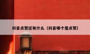 抖音点赞还有什么（抖音哪个是点赞）