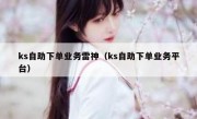 ks自助下单业务雷神（ks自助下单业务平台）