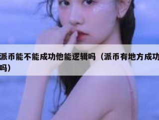 派币能不能成功他能逻辑吗（派币有地方成功吗）