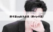 刷卡盟qq永久会员（刷vip卡盟）