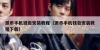 派币手机钱包安装教程（派币手机钱包安装教程下载）