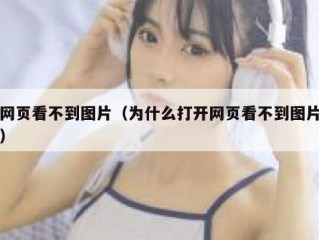 网页看不到图片（为什么打开网页看不到图片）