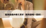 服务器国内哪几家好（服务器哪一家好）