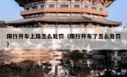 限行开车上路怎么处罚（限行开车了怎么处罚）
