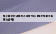樱花锁业密码锁怎么设置密码（樱花锁业怎么修改密码）