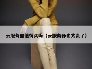 云服务器值得买吗（云服务器也太贵了）