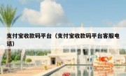 支付宝收款码平台（支付宝收款码平台客服电话）