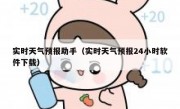 实时天气预报助手（实时天气预报24小时软件下载）