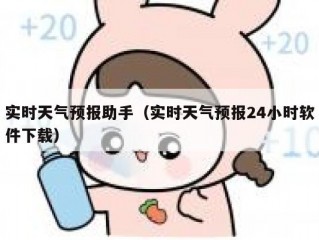 实时天气预报助手（实时天气预报24小时软件下载）