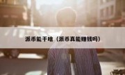 派币能干啥（派币真能赚钱吗）
