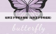 玩转王子学院沧海镜（玩转王子学院结局）