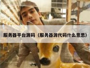 服务器平台源码（服务器源代码什么意思）