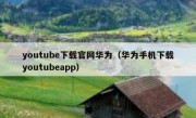 youtube下载官网华为（华为手机下载youtubeapp）