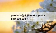 youtube怎么买beat（youtube怎么买二手）