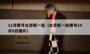 11月限号北京新一轮（北京新一轮限号10月8日图片）