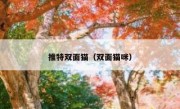 推特双面猫（双面猫咪）