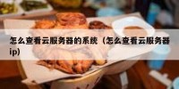 怎么查看云服务器的系统（怎么查看云服务器ip）