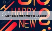 小音万能版引流软件在哪下载（小音贴吧）