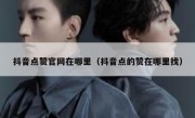 抖音点赞官网在哪里（抖音点的赞在哪里找）