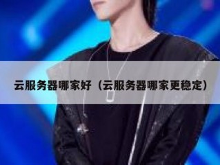 云服务器哪家好（云服务器哪家更稳定）