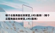 哪个云服务器比较便宜,1对1服务!（哪个云服务器比较便宜,1对1服务）