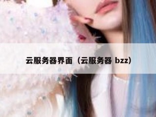 云服务器界面（云服务器 bzz）