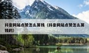 抖音网站点赞怎么算钱（抖音网站点赞怎么算钱的）