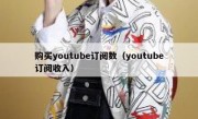 购买youtube订阅数（youtube订阅收入）