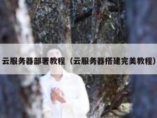 云服务器部署教程（云服务器搭建完美教程）