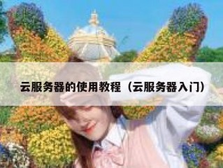 云服务器的使用教程（云服务器入门）