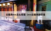 云服务ecs怎么搭建（ecs云服务器搭建）